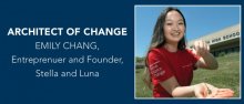 Architects of Change November Monthly Highlight: Emily Chang